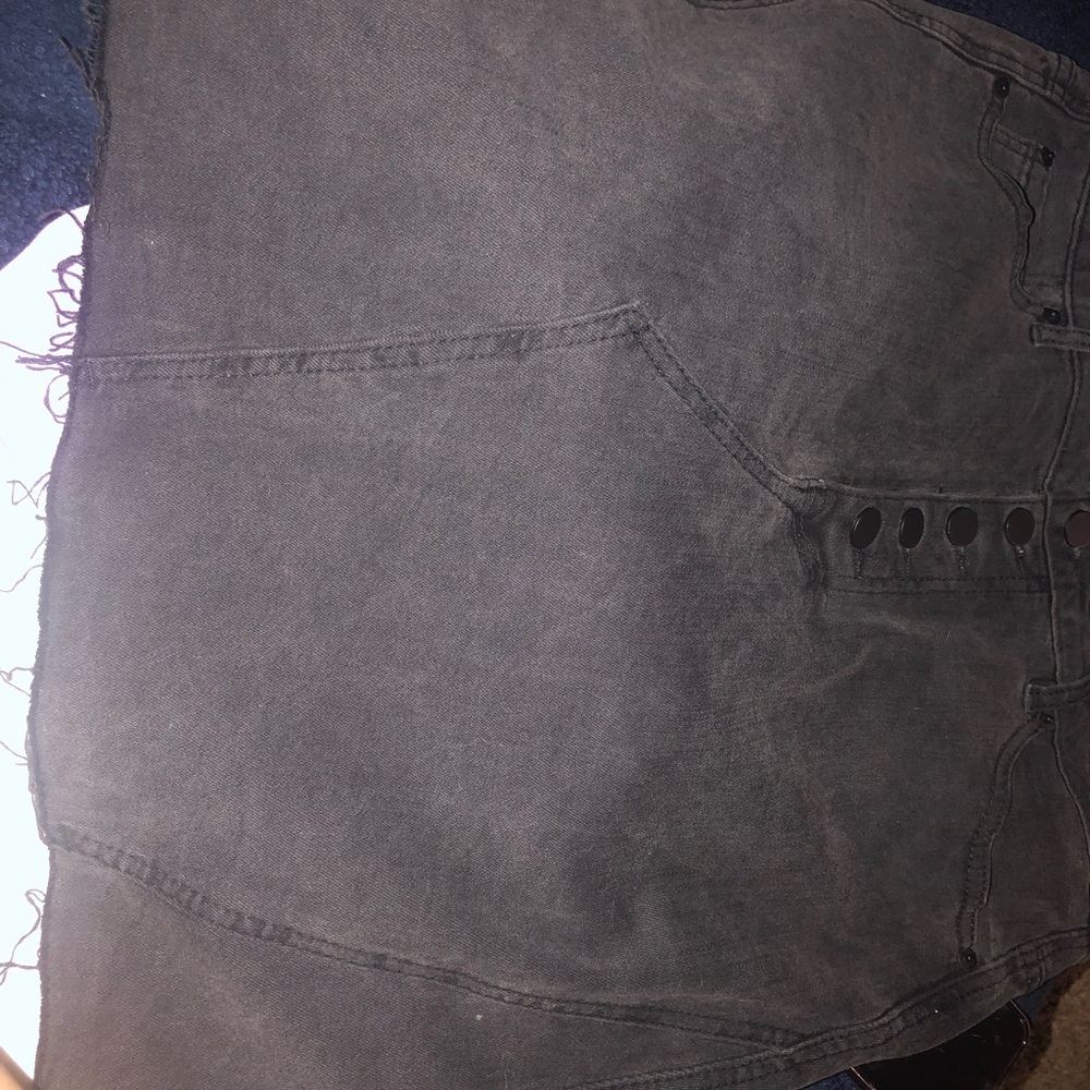 Gianni bini black skirt